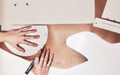 Fabricación de diseños en cuero de forma artesanal.